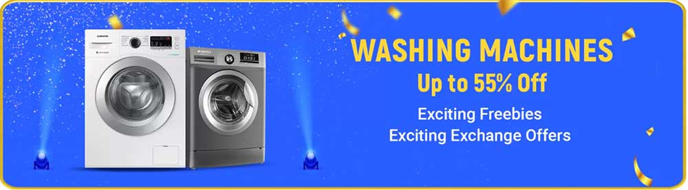 big billion days 2020 washing machine offers